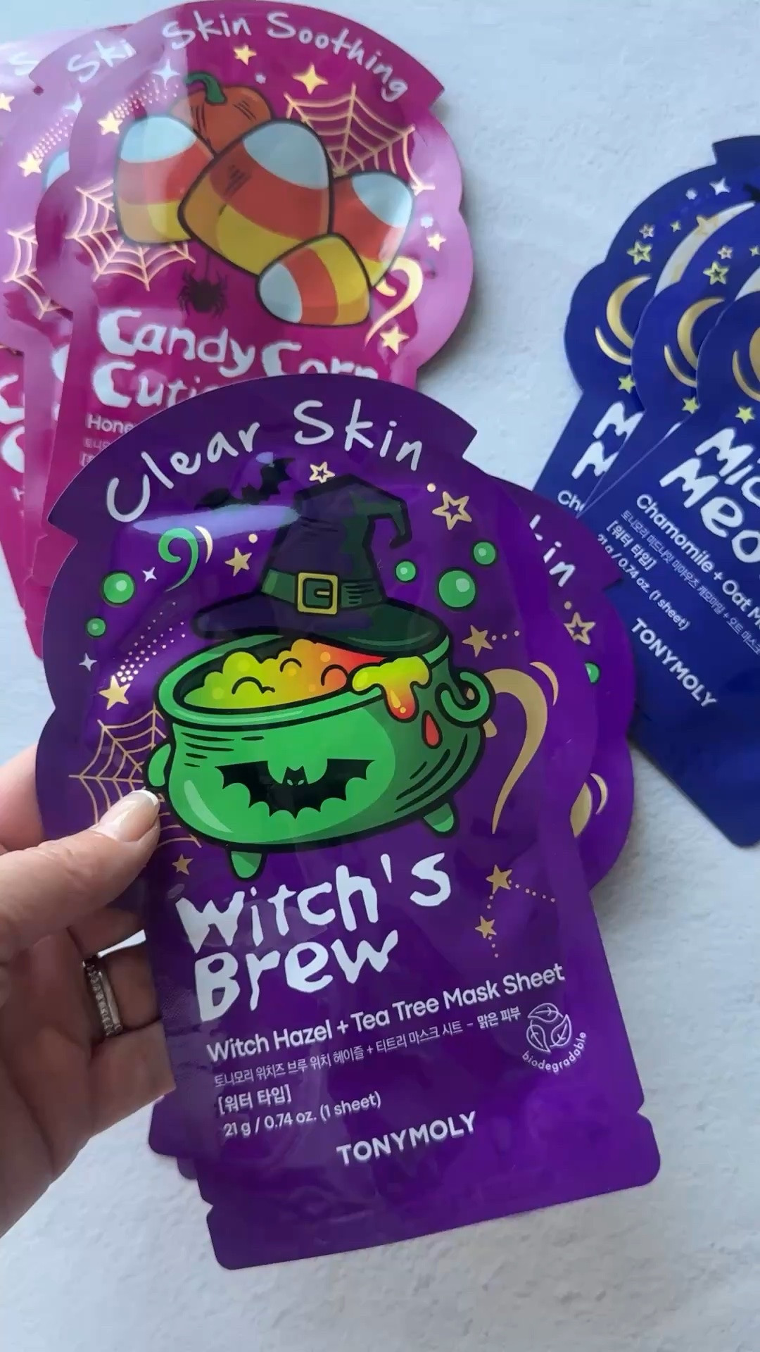 Tony Moly Skin Soothing, Clear Skin and Hydrating Skin Care Face Masks for Halloween

#LTKselfcare #LTKSeasonal #LTKBeauty