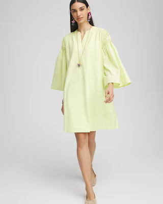 Cotton Voile Bell Sleeved Dress | Chico's