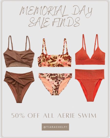 50% off all Aerie swim! 

#LTKtravel #LTKSeasonal #LTKswim
