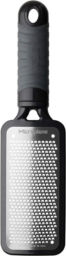 Microplane Home Series Cheese Grater (Fine, Black) | Amazon (US)