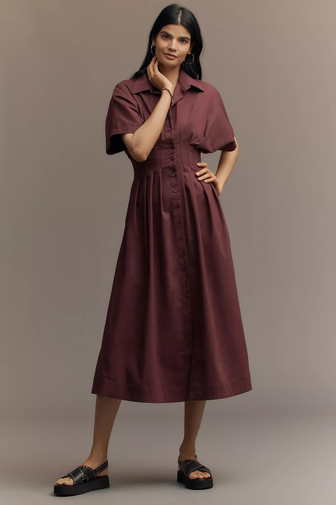 The Tobie Shirt Dress by Exquise | Anthropologie (US)