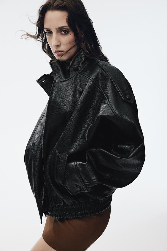 FAUX LEATHER JACKET | Zara AU