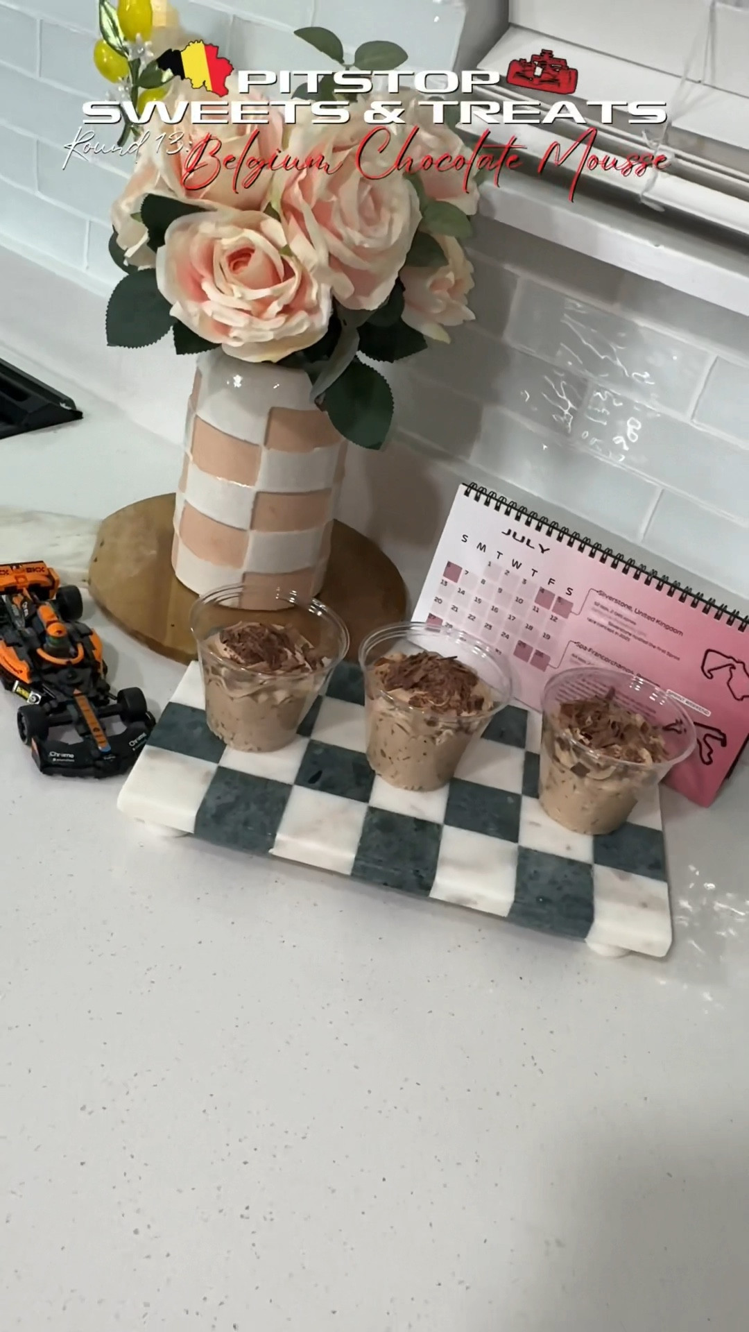 Pit Stop Sweets & Treats Round 13: Belgium Chocolate Mousee🇧🇪