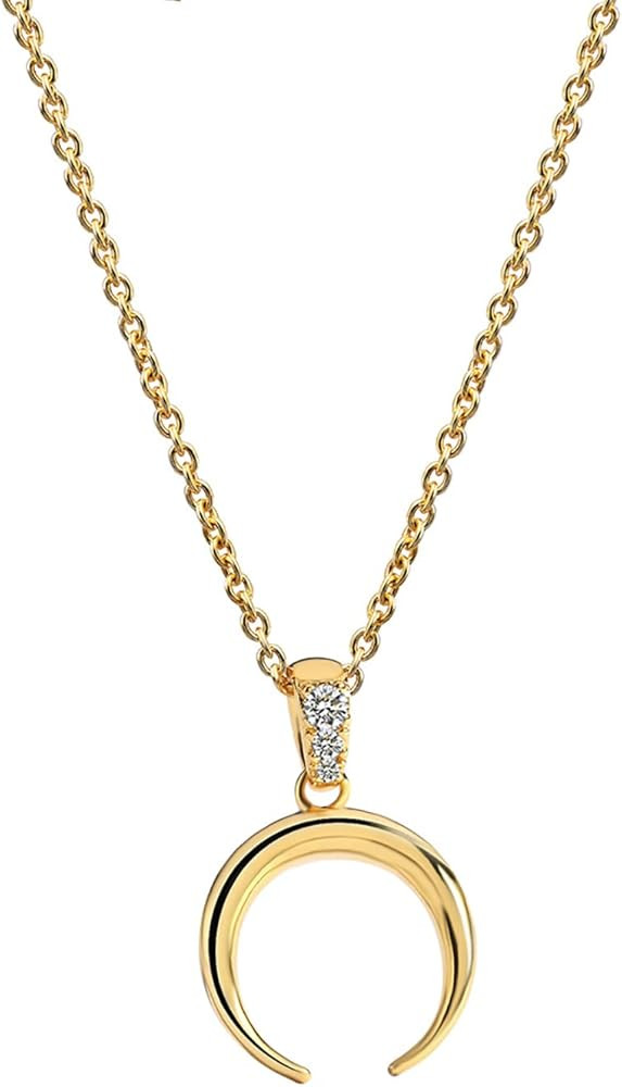 Gold Pendant Necklace for Women 18K Gold Plated Dainty Gold Necklace for Women, Jewelry Gift for ... | Amazon (US)