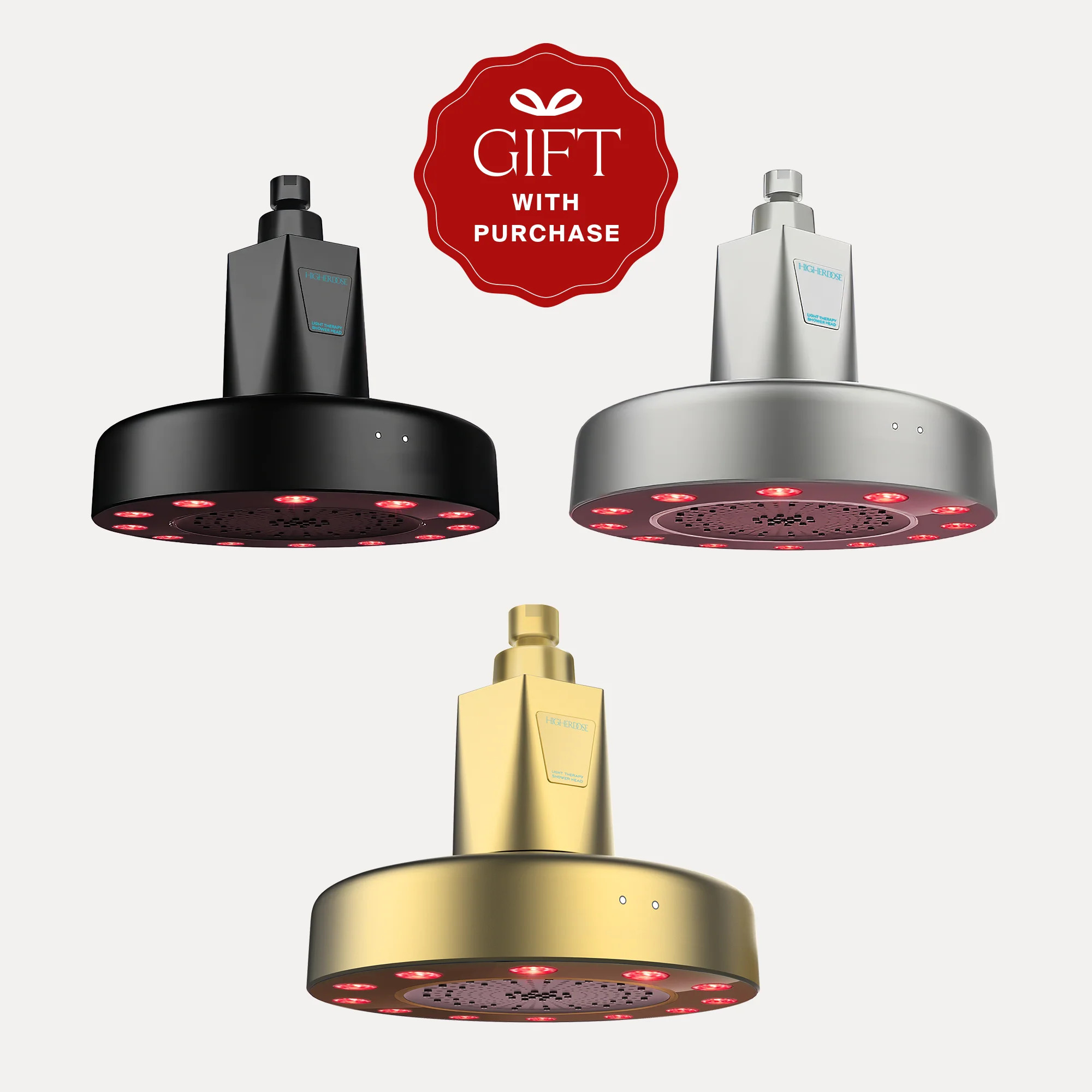 Red Light Showerhead Filter | HigherDOSE (US)