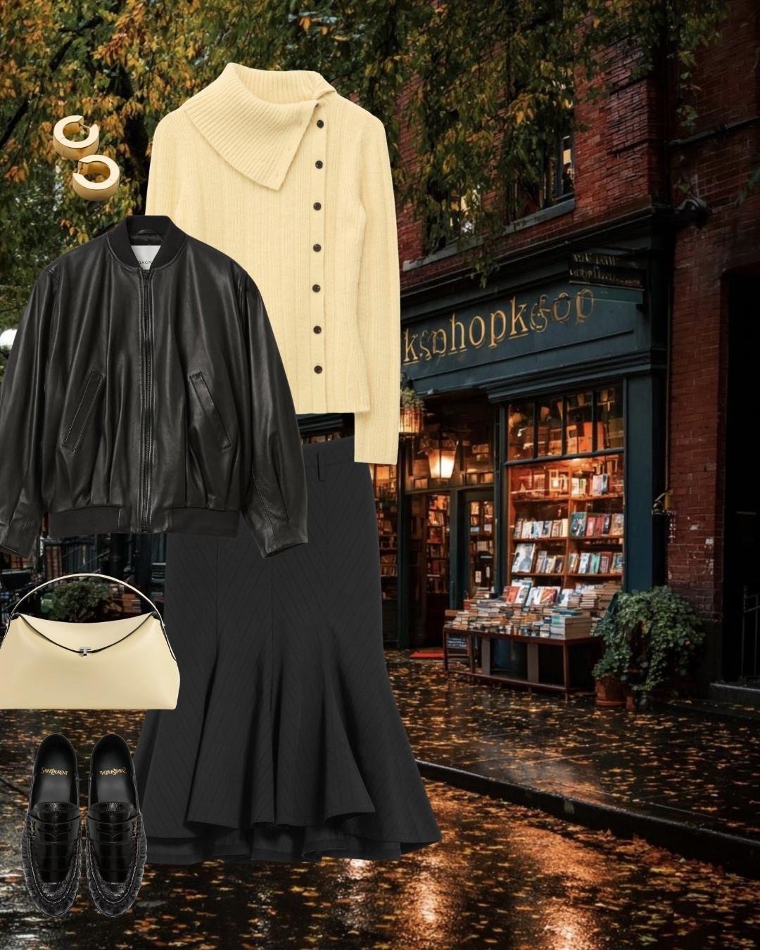 Fall Days at The Book Shop Outfit 🤎

#falloutfit #autumn #autumnoutfit #fashion #workwear