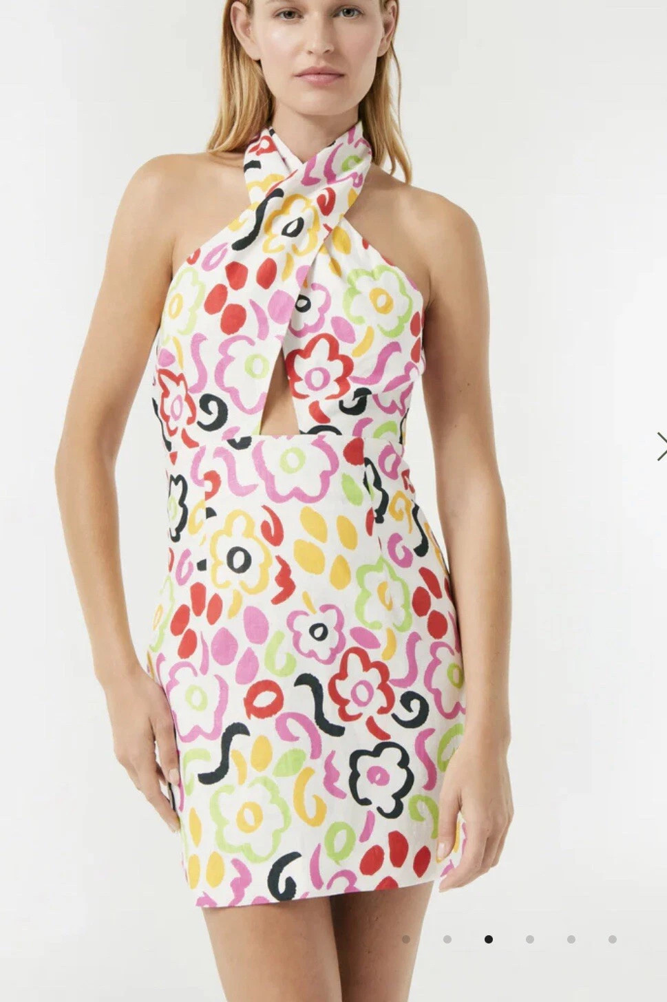 NWT RHODE|| Linen Tali Dress, Size 6 | eBay US