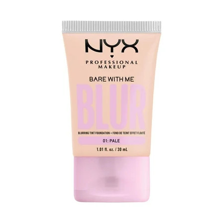 NYX Professional Makeup Bare with Me Blur Skin Tint Foundation, Medium Coverage, Pale | Walmart (US)