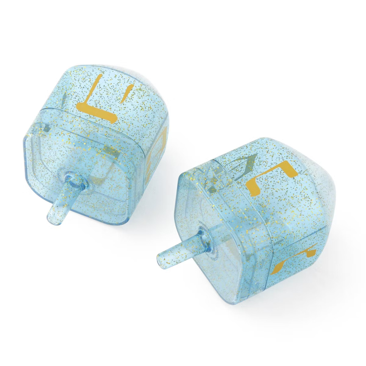 Hanukkah 2ct Fillable Dreidels Light Blue - Bullseye's Playground™ | Target