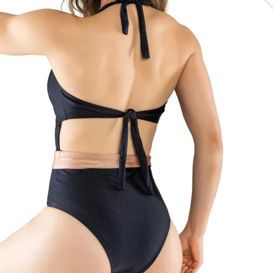 Maio Macaquinho Feminino Forrado Com Bojo - Praia E Natação - Preto | Netshoes (BR)