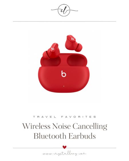 Wireless noise cancelling Bluetooth earbuds 


#LTKtravel #LTKHoliday #LTKHolidaySale
