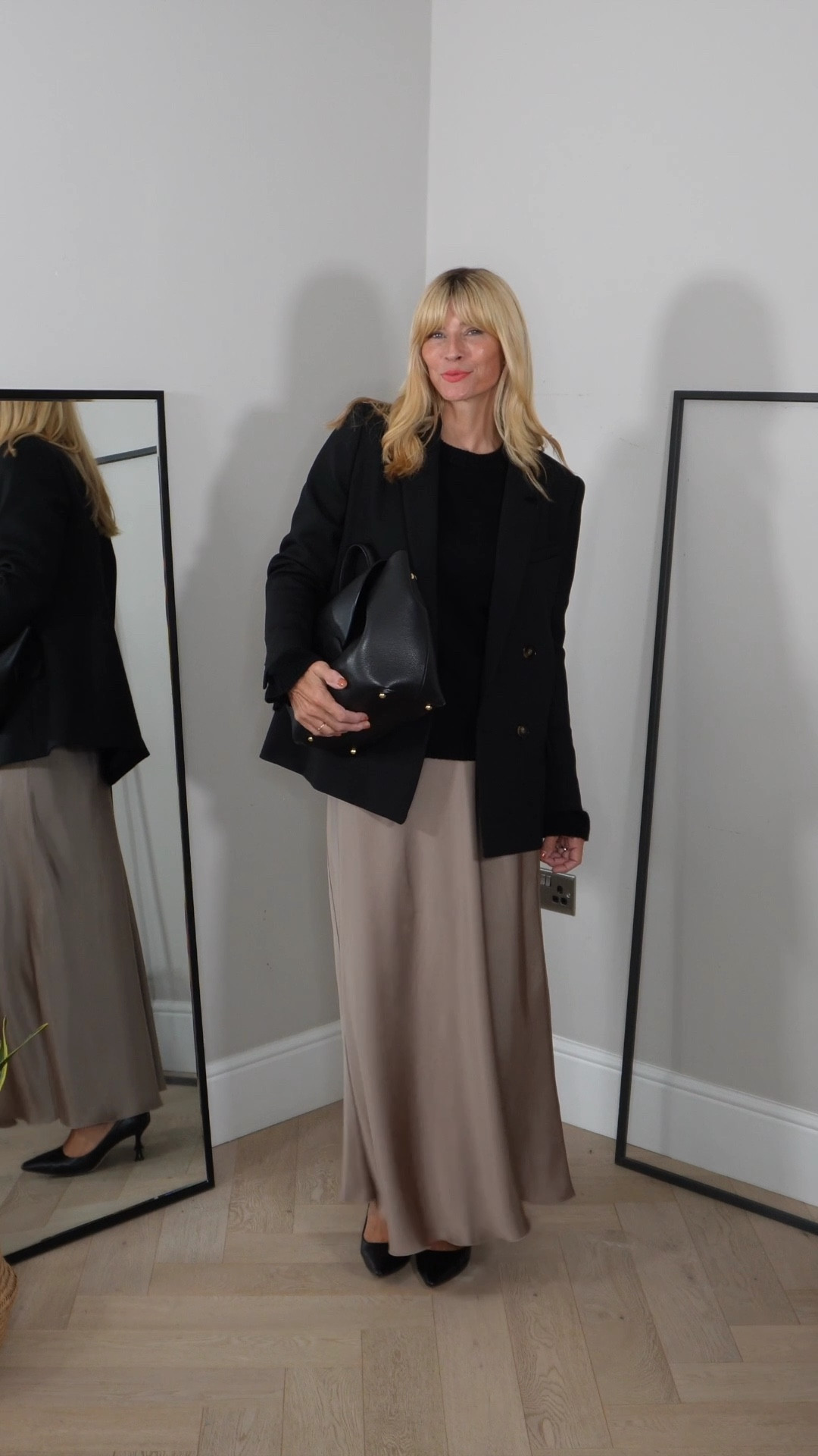 Gym kit, leggings long skirt, satin, tank, blazer, knit jumper, black blazer, heels, white roll neck, jumper, trainers, white shirt, jumper

#LTKSeasonal #LTKstyletip #LTKeurope