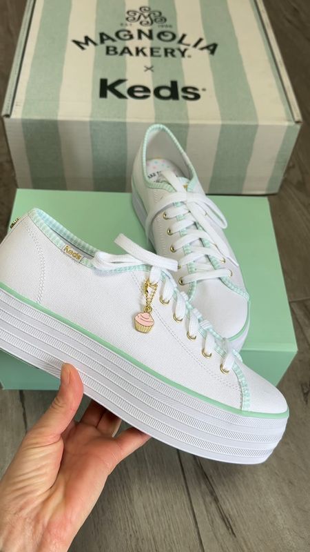 Obsessed with these keds x magnolia bakery! True to size 