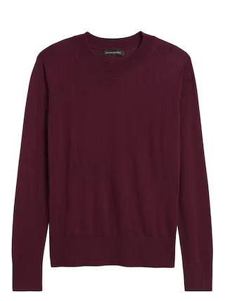 Silk Cashmere Relaxed Sweater | Banana Republic (US)