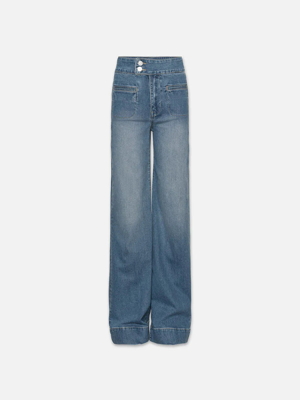 Le Hardy Wide Leg  in  Deepwater | Frame Denim