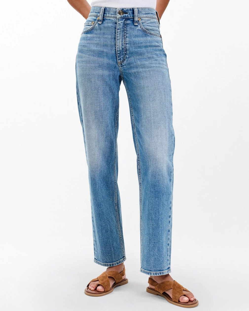 Harlow Ankle Straight Jeans | rag & bone
