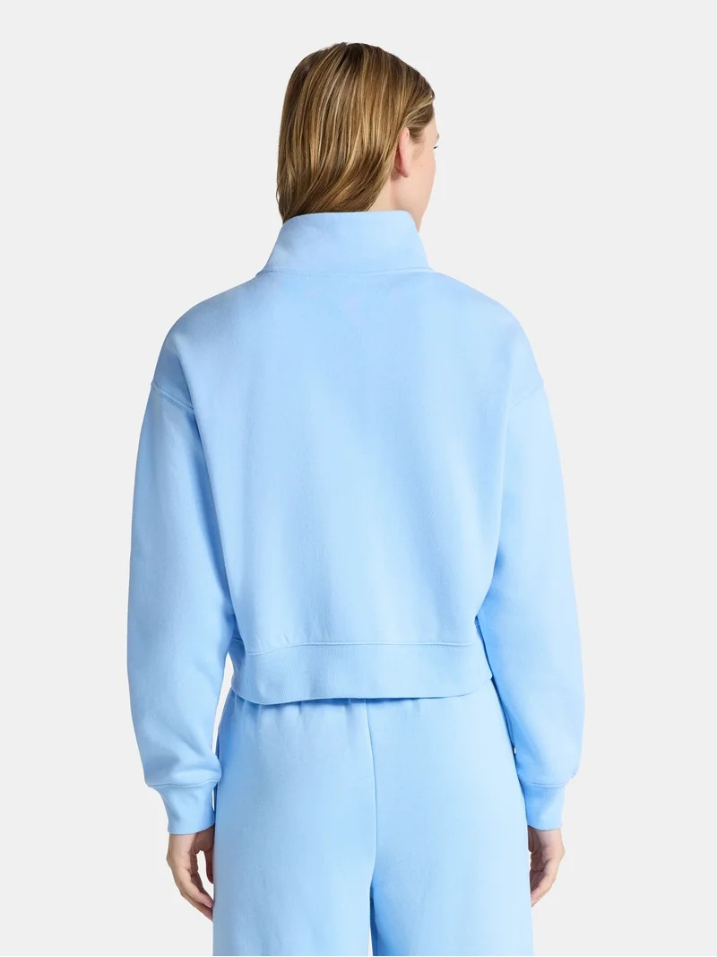 No Boundaries Fleece Half Zip Pullover, Women's | Walmart (US)