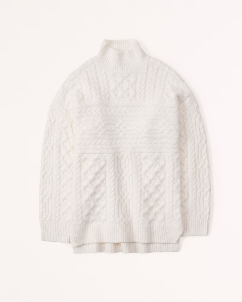 Oversized Turtleneck Sweater | Abercrombie & Fitch (US)