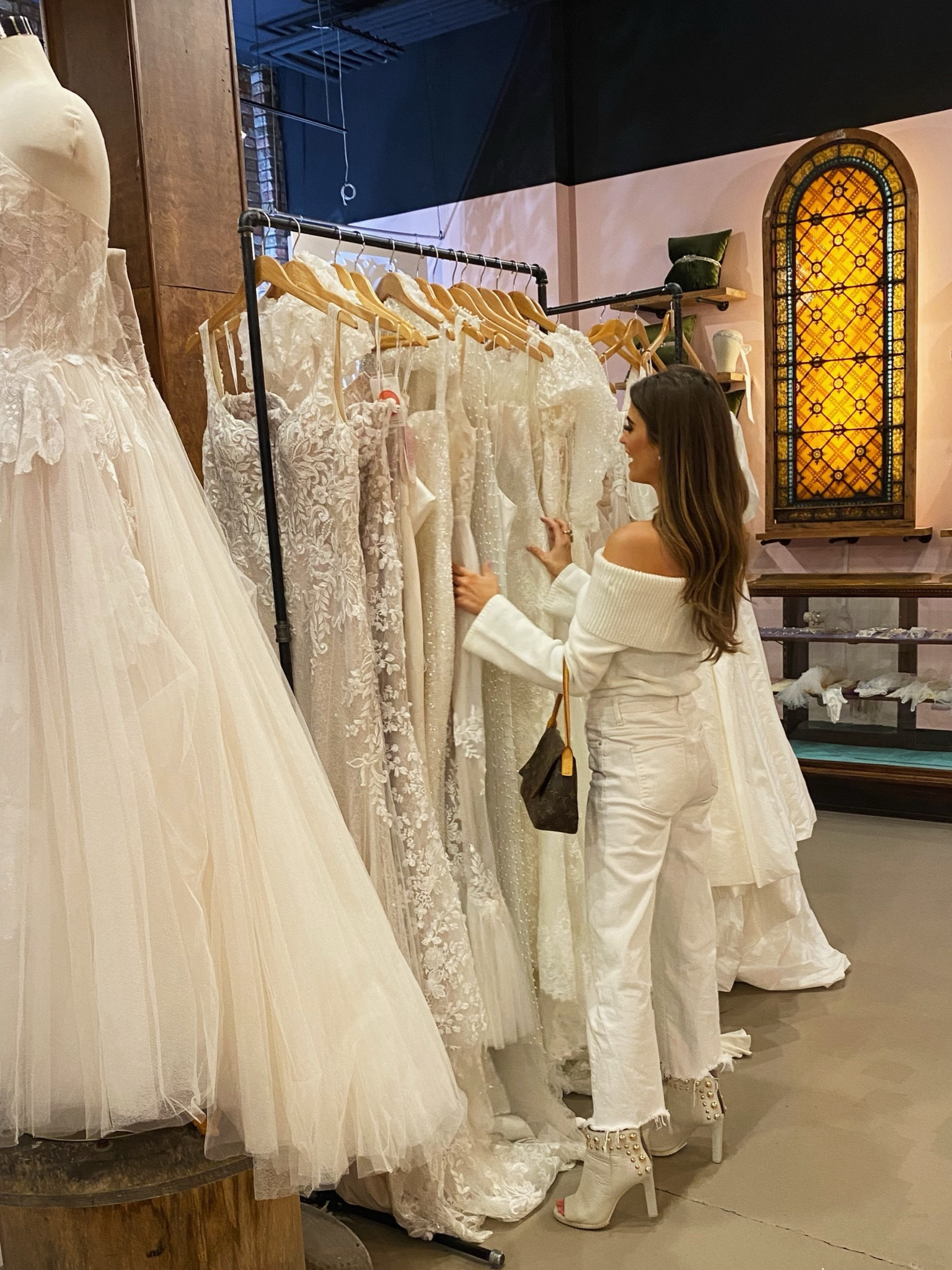 WEDDING DRESS SHOPPING FIT 👰🏻🤍✨ ⛪️ 

#LTKwedding #LTKGiftGuide #LTKMostLoved