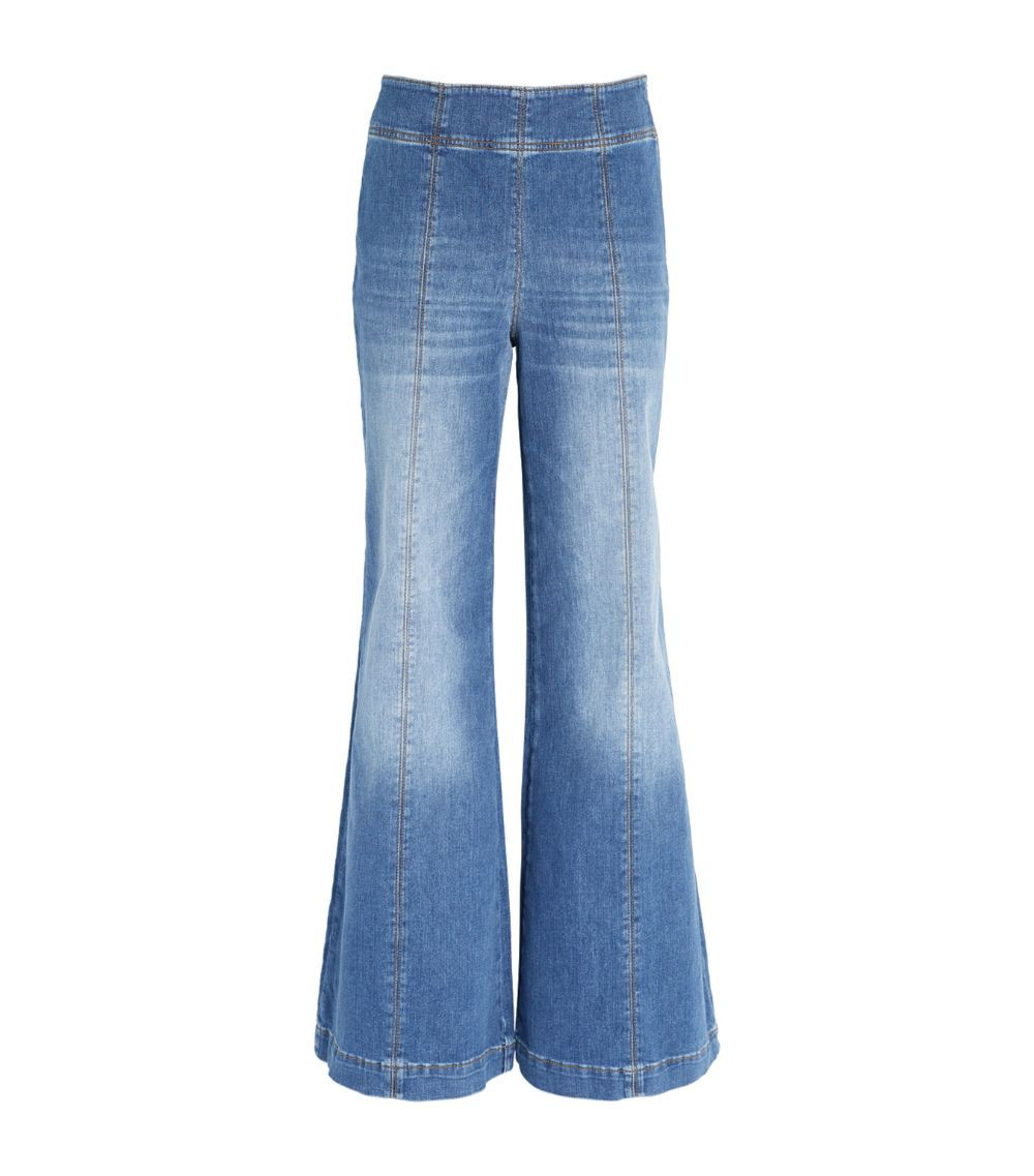 Palazzo Travel Flared Jeans | Harrods