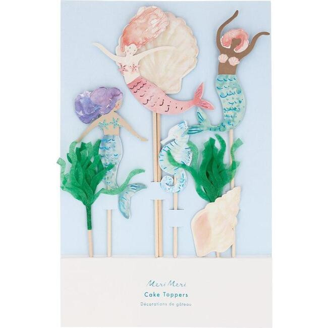 Mermaid Cake Toppers | Maisonette