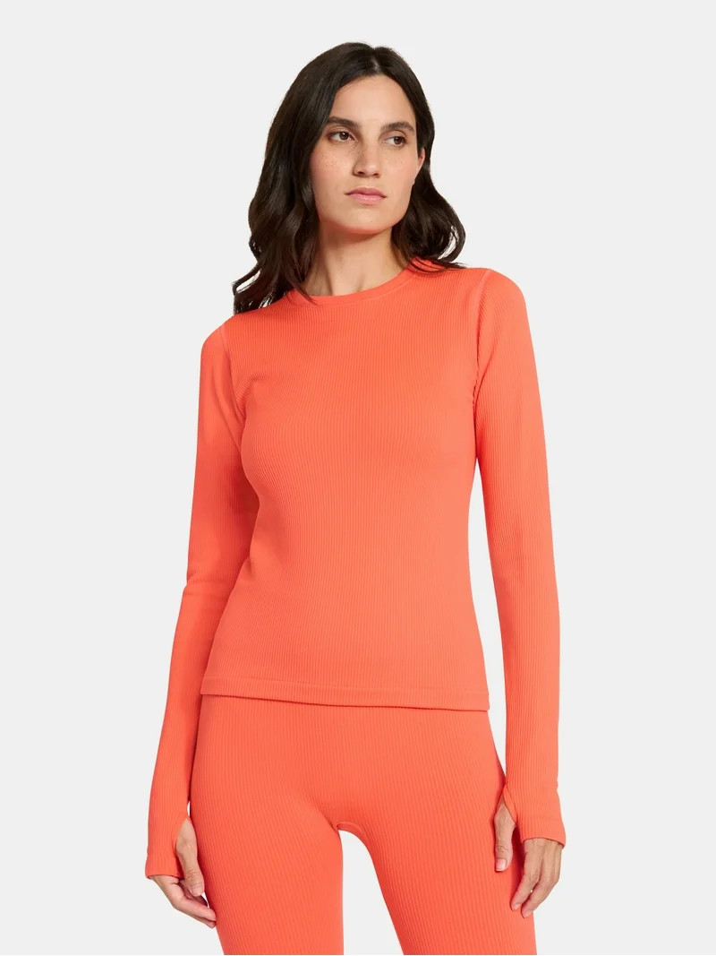 Ozark Trail Women’s Thermal Long Sleeve Seamless Fleece Top, Sizes XS-2XL | Walmart (US)