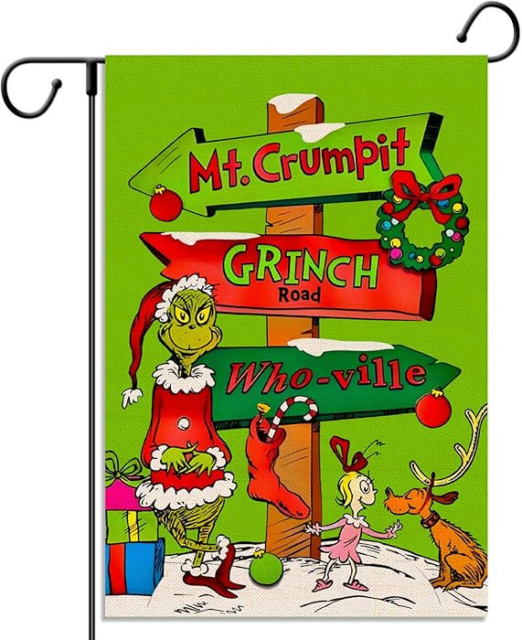 Merry Christmas Garden Flag Christmas Xmas Winter Holiday Season Party Vertical Double Sized Yard... | Amazon (US)