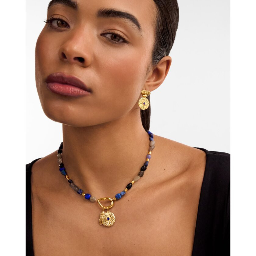 Midnight Solesi Waterproof Gold Necklace | Katie Loxton Ltd. (UK)