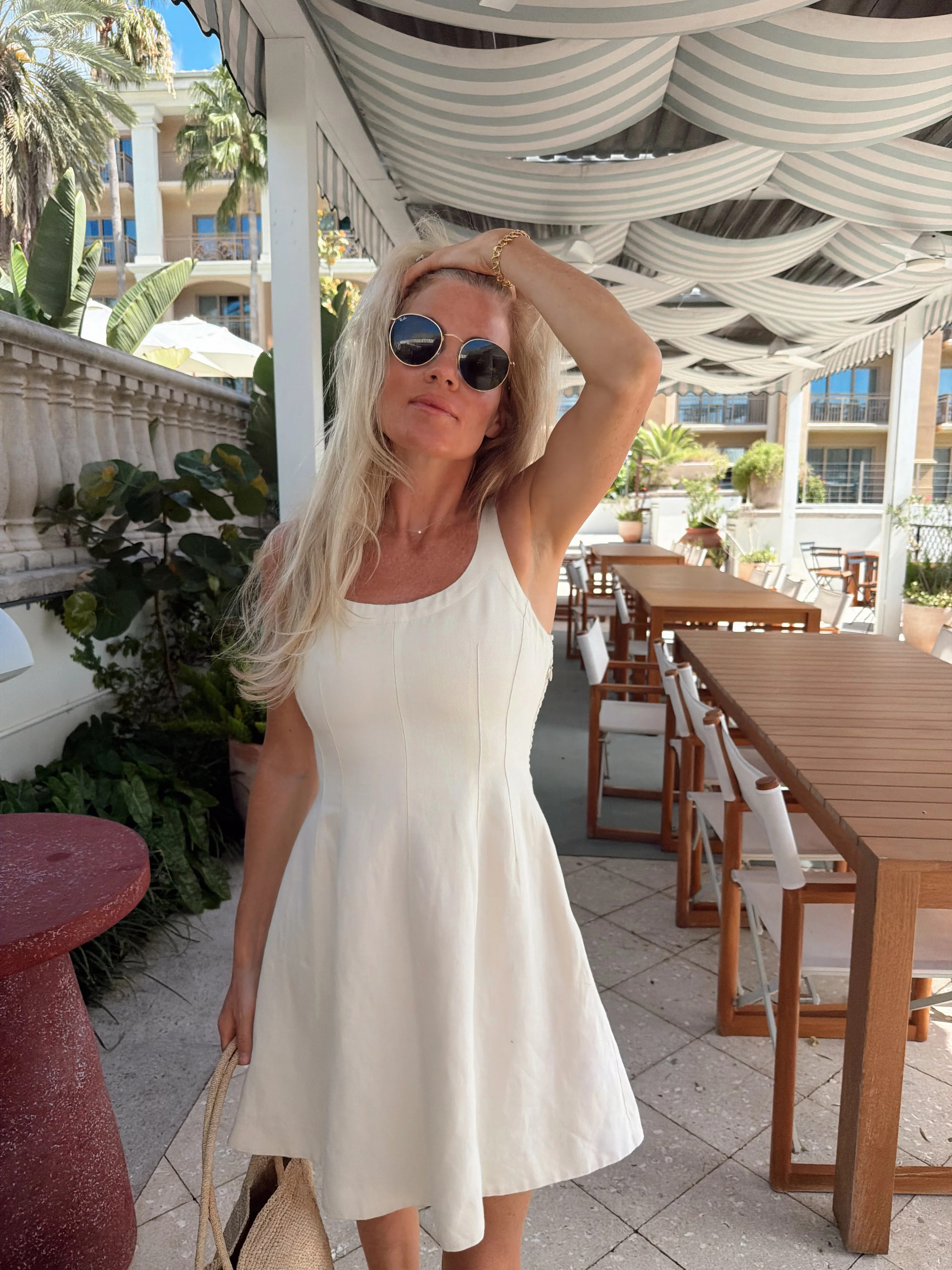 Genevieve Dress - Ivory | Marea