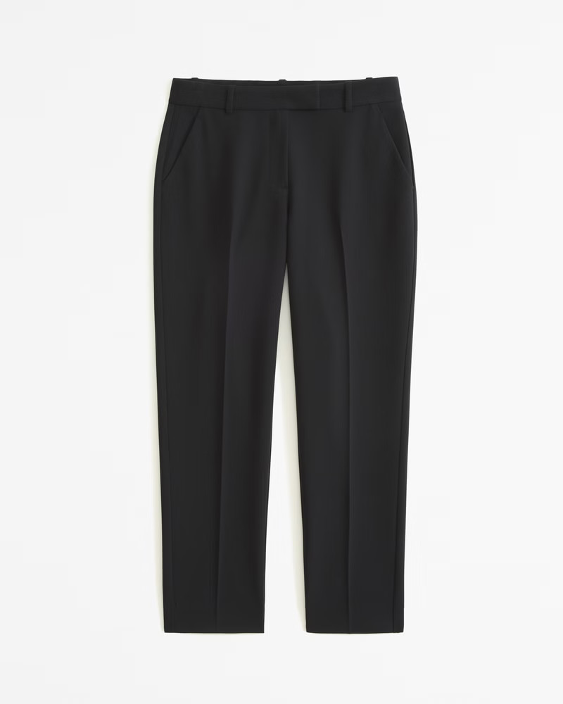 Mid Rise Slim Straight Pant | Abercrombie & Fitch (US)