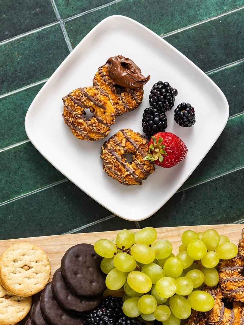 Every year, we all wait patiently to place our Girl Scout Cookie orders–they’re just that good! This board is a tasty treat for kids’ parties, Girl Scout troop meetings, and movie nights, but, given the timing, it’s also a delicious spread to bring to any gathering.

#LTKfoodie #LTKSeasonal