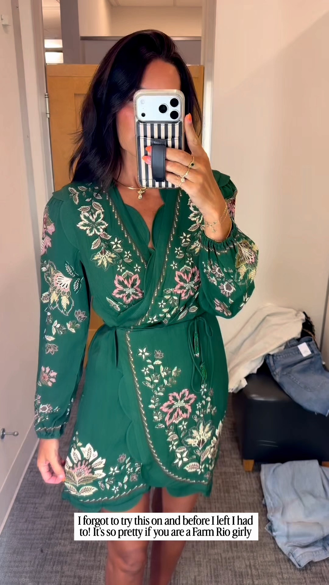 Farm Rio nsale dress. In a small

#LTKootd