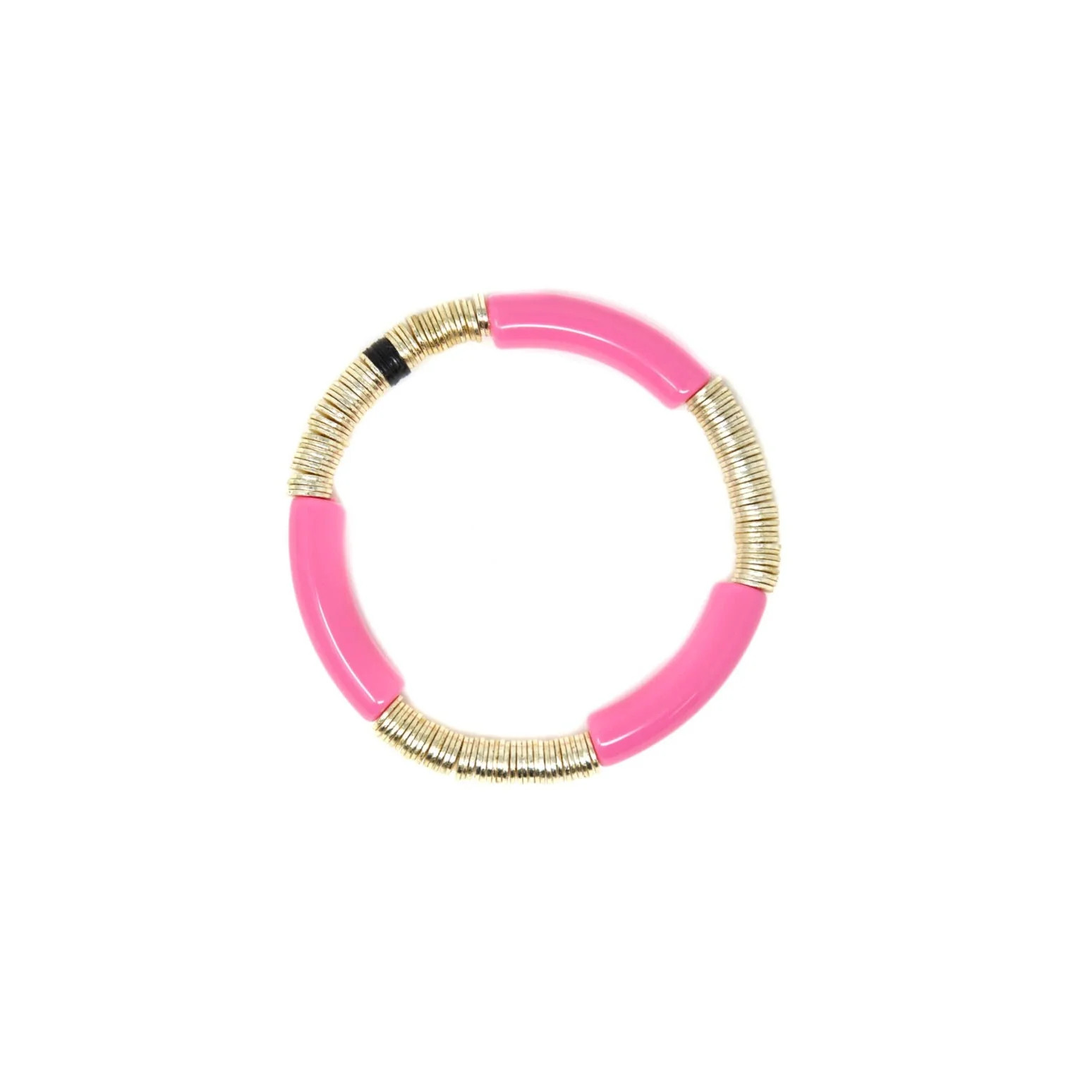 Kelly Pink Zo Bracelet 4mm | Allie + Bess