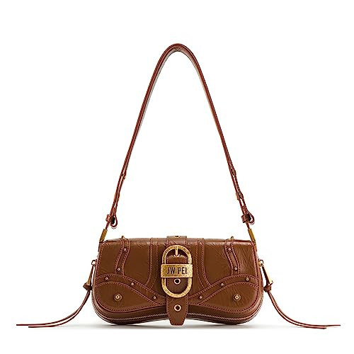 JW PEI Women's Joy Shoulder Bag - Buckle Brown | Amazon (US)