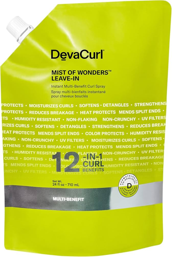 DevaCurl Mist of Wonders Leave-In Multi-Benefit Curl Spray with Nutri-Curl Complex | Continuous M... | Amazon (US)