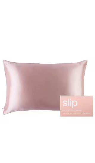 Queen/Standard Pure Silk Pillowcase in Pink | Revolve Clothing (Global)