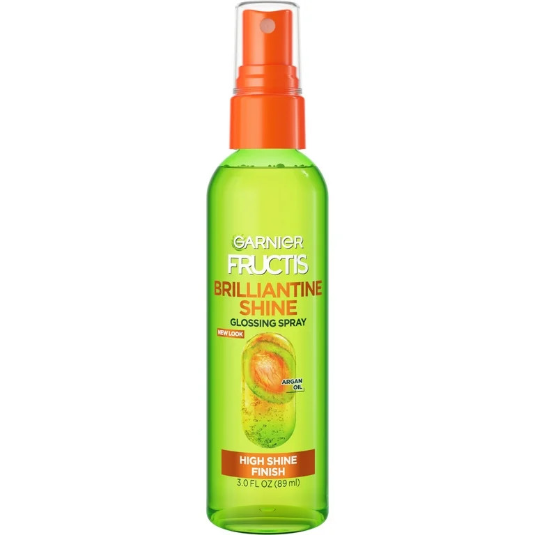 Garnier Fructis Style Brilliantine Shine Glossing Spray, Dry Hair, Unisex, 3 fl oz - Walmart.com | Walmart (US)