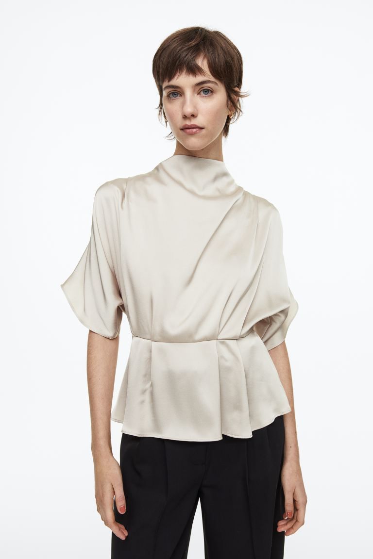 Peplum blouse | H&M (UK, MY, IN, SG, PH, TW, HK)