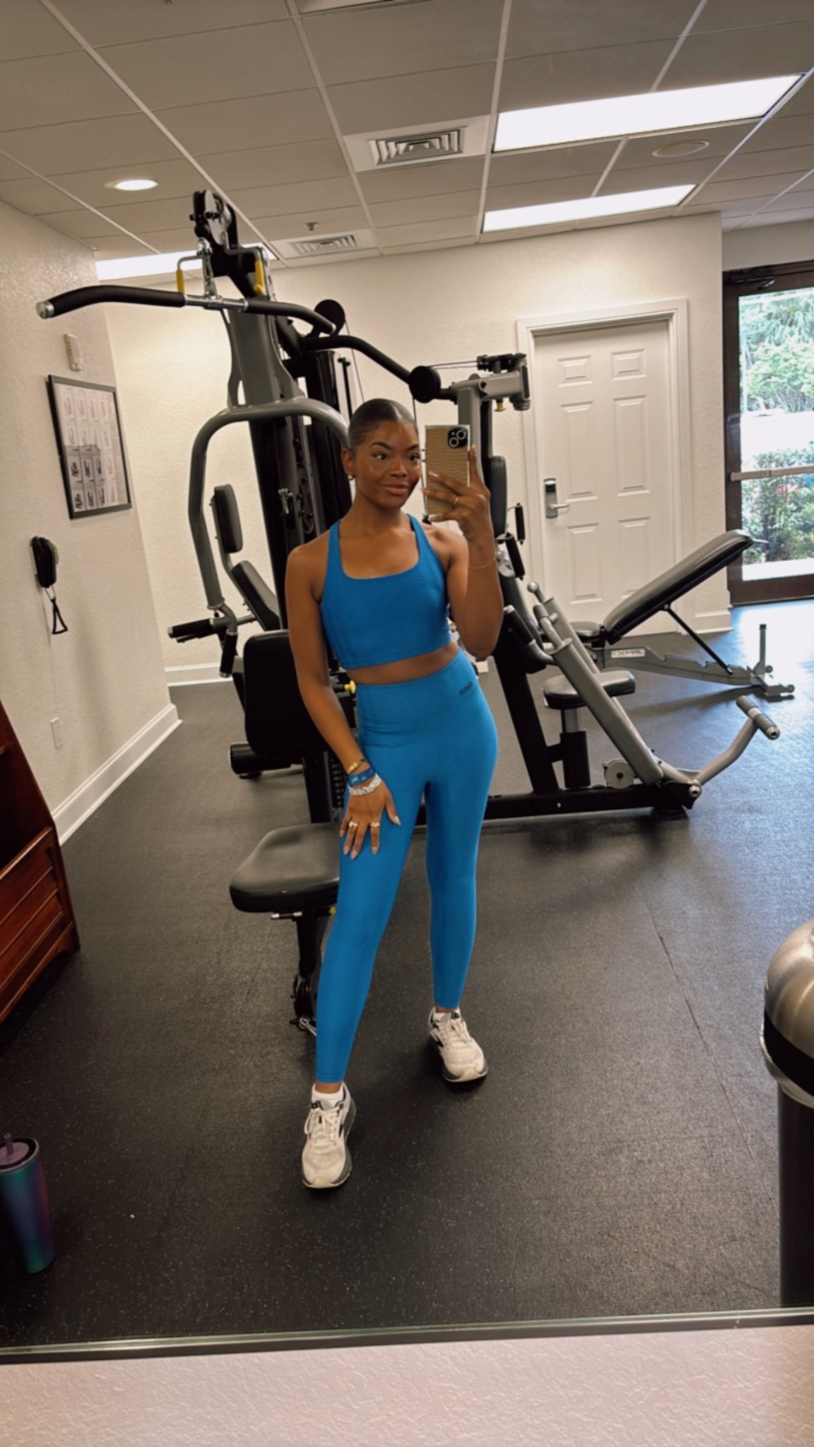 This matching two-piece set in Blue Crush herringbone from @day1fitness is supportive, breathable, and so flattering. Ideal for workouts, yoga, travel days, or styled up with a jacket for errands.



#LTKSeasonal #LTKActive #LTKSaleAlert