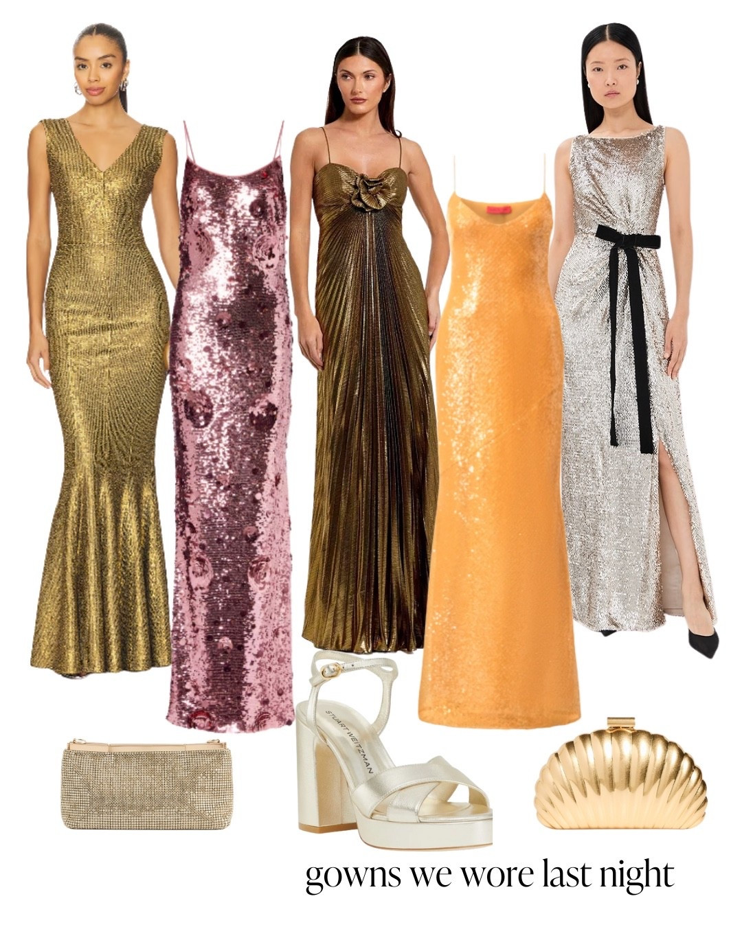 gowns we all wore to a wedding 🤍✨

#LTKootd #LTKWedding #LTKSeasonal