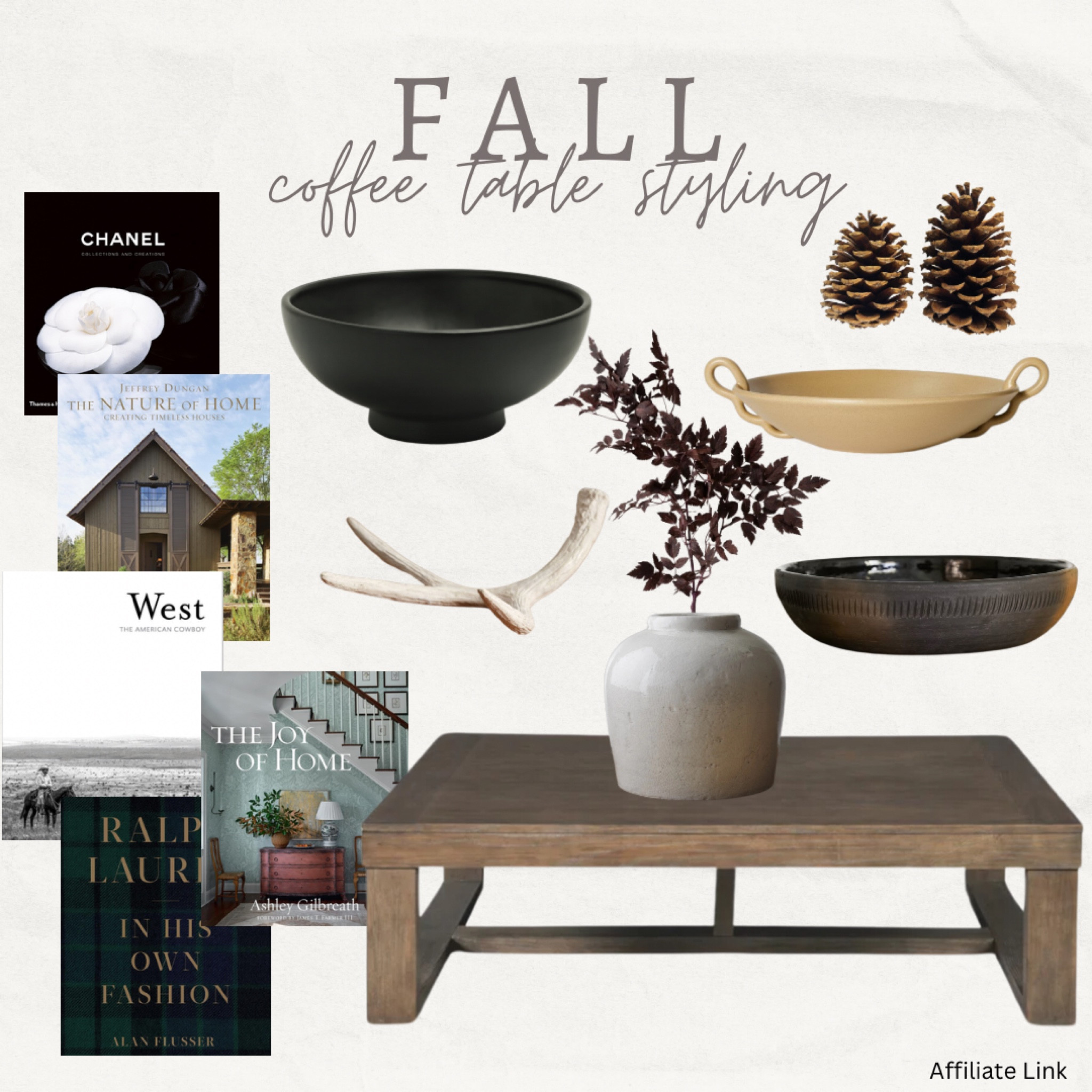 Fall coffee table styling! 

#LTKHome #LTKSeasonal #LTKFindsUnder50