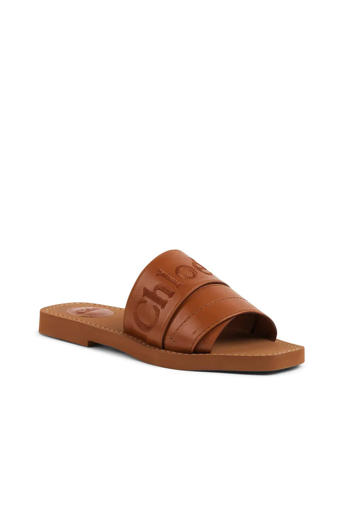 WOODY LEATHER SLIDE | The New Trend (Australia & New Zealand)