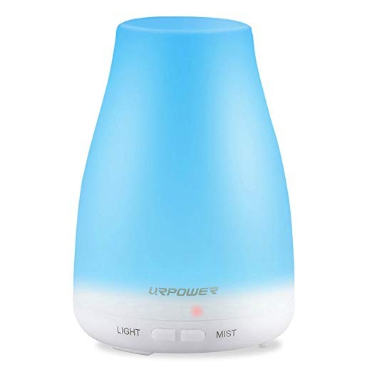 URPOWER 2nd Version Essential Oil Diffuser,Aroma Essential Oil Cool Mist Humidifier with Adjustab... | Amazon (US)
