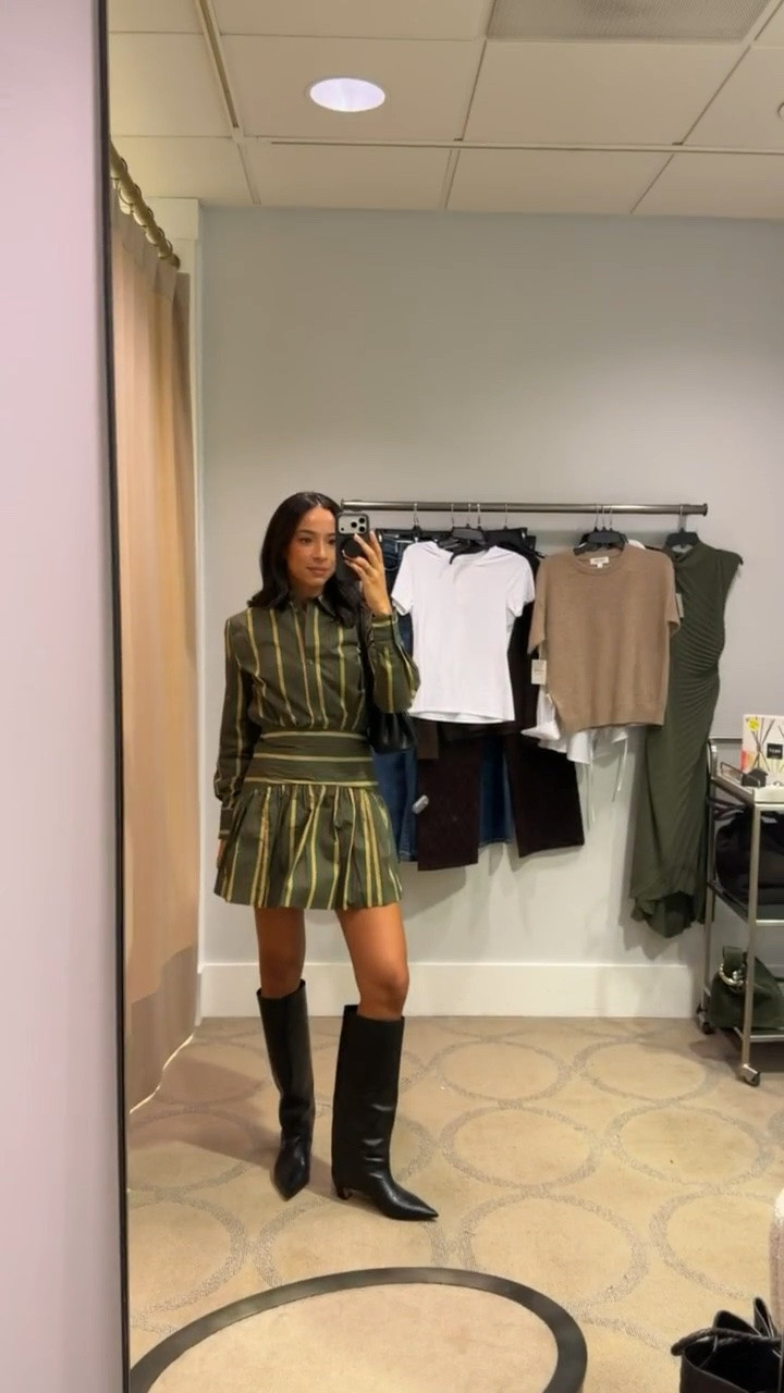 Fall outfit 🍁🍂 Wearing size S stripe long sleeve mini dress - so cute and fun for fall events! 

fall fashion, nsale, nordstrom sale, nordstrom anniversary sale, nordstrom sale outfit, sale outfit, fall shoes, mom outfit, postpartum outfit, chic fall outfit, staud dress

#LTKSaleAlert #LTKSeasonal