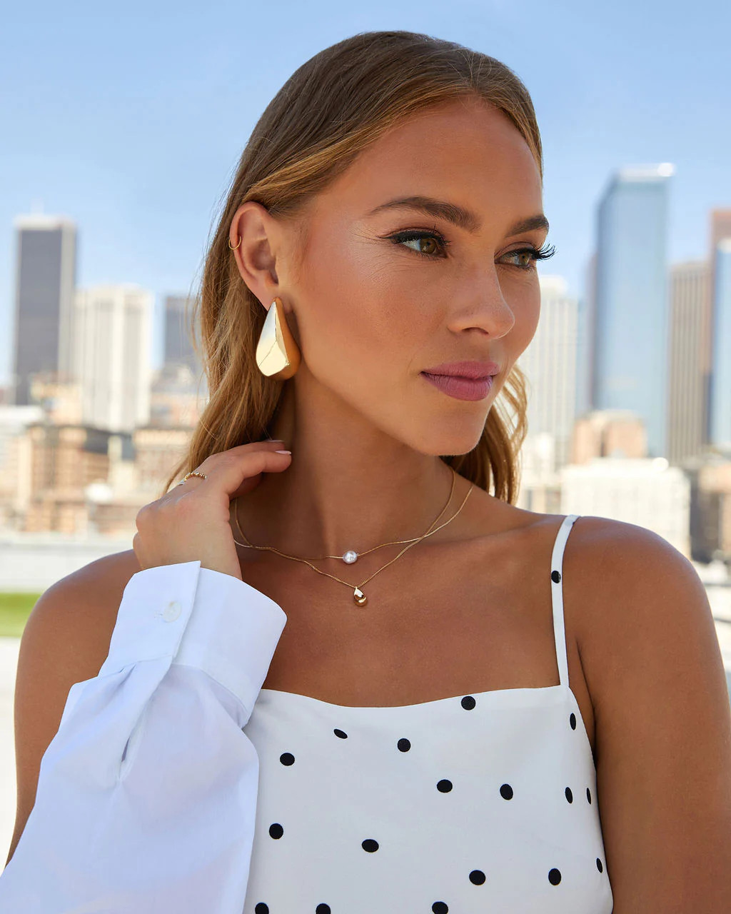 Luci Teardrop Bauble Earrings | VICI