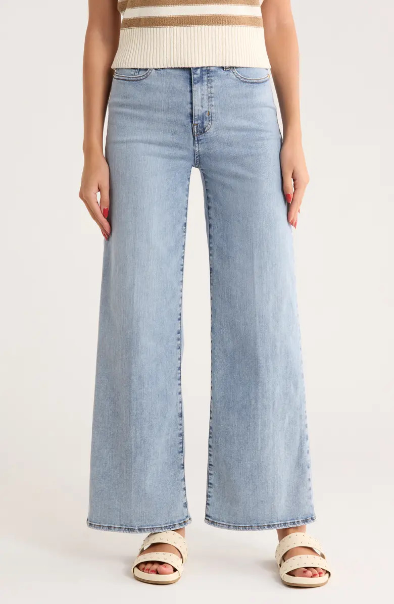 Le Slim Palazzo High Waist Wide Leg Jeans | Nordstrom Rack