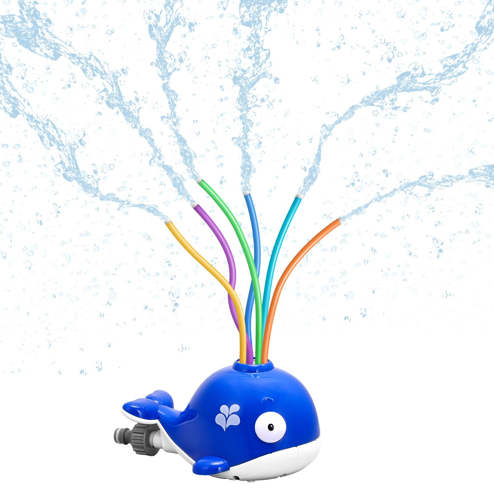 HeySplash Water Sprinkler Toy, Sprinkler for Kids Outdoor Play with 6 Wiggle Tubes, Summer Water ... | Amazon (US)