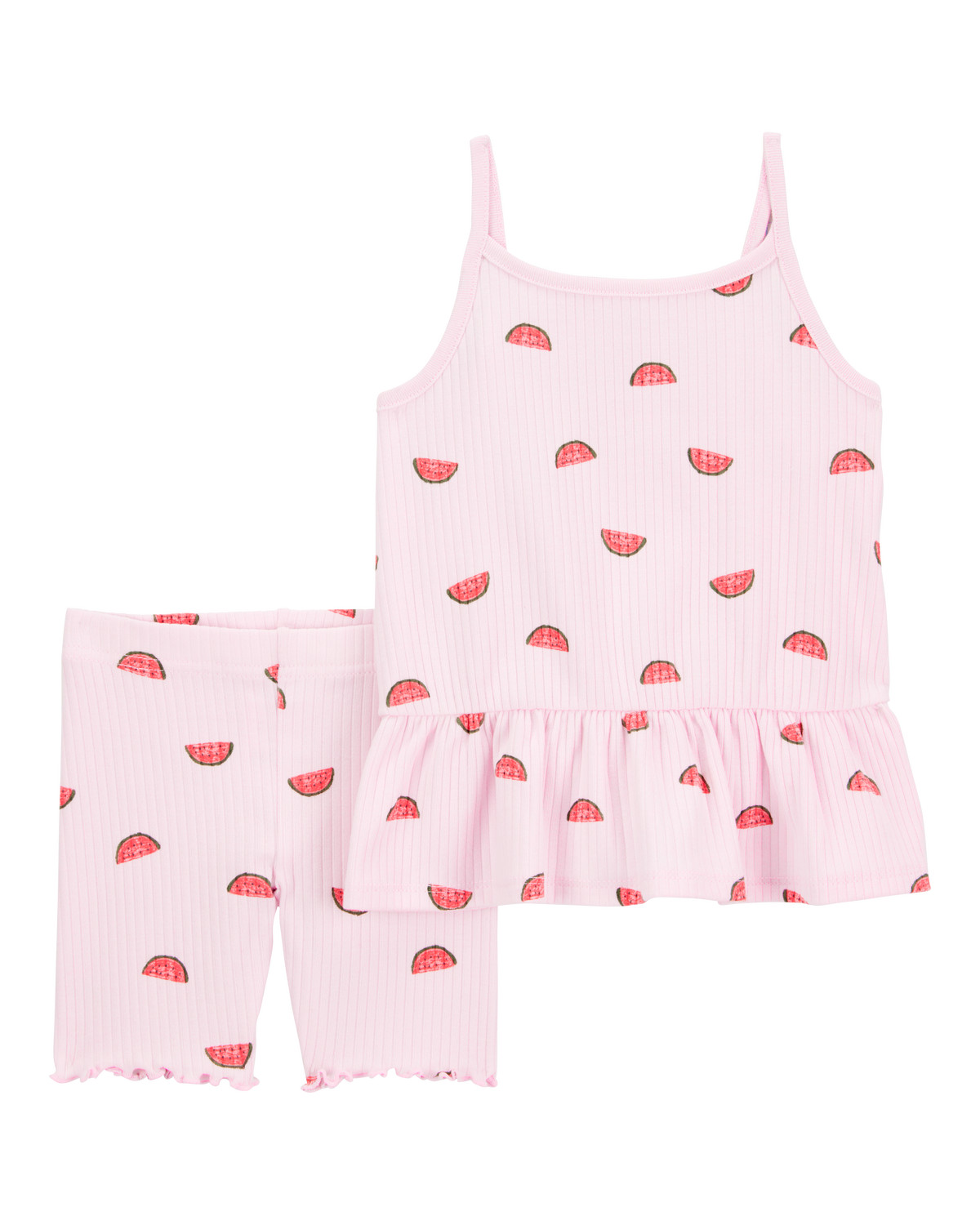 Toddler 2-Piece Watermelon Tank & Short Set - Pink | Carter's Inc