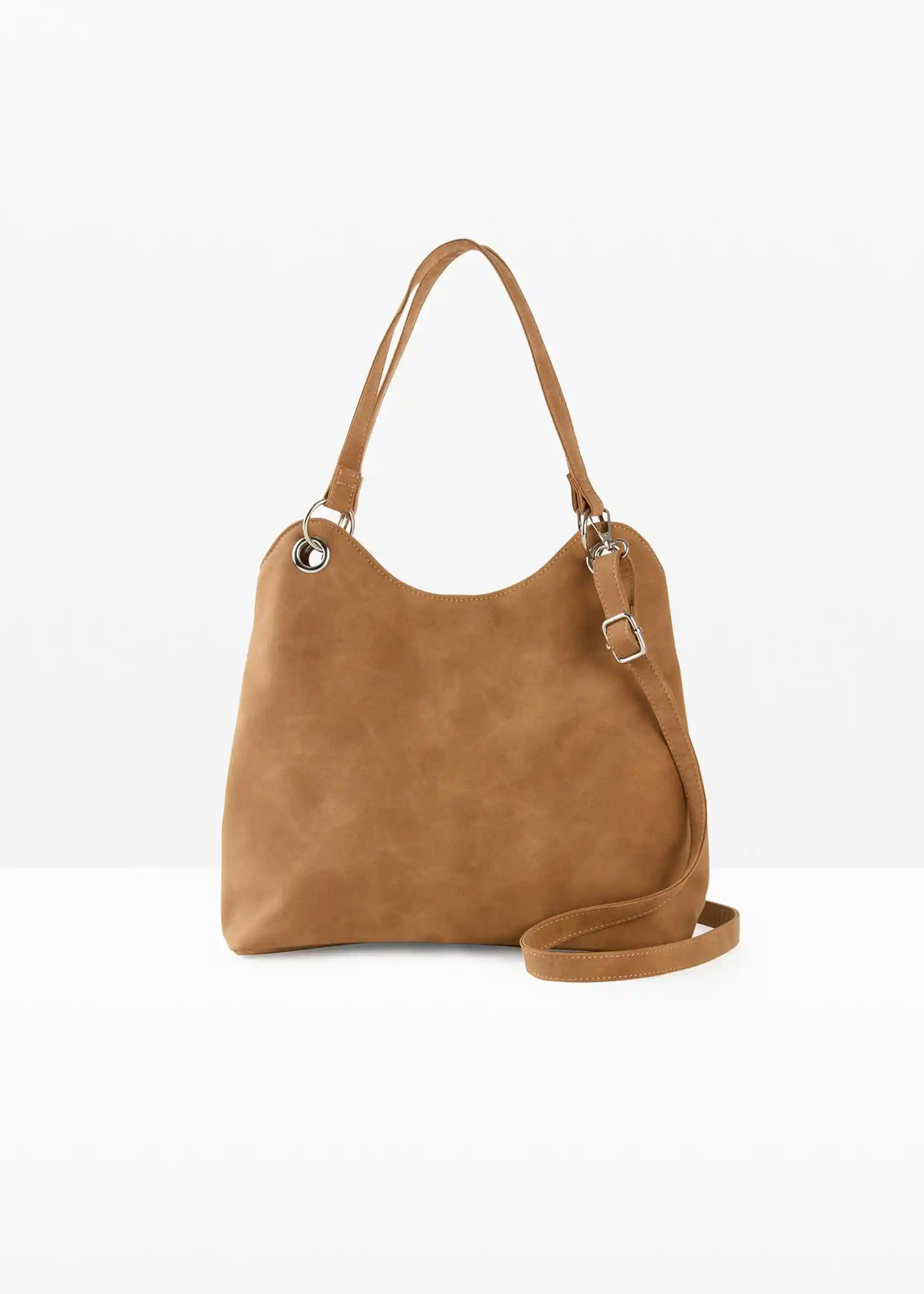 Modische Handtasche in Lederoptik - braun - Damen | bonprix | Bonprix DE