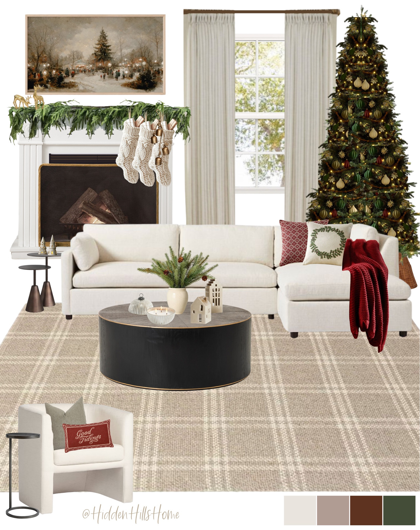  Christmas living room decor, Christmas tree, holiday home decor, holiday coffee table decor, Christmas mantel decor, garland, Christmas throw pillows #christmas 

#LTKSeasonal #LTKHoliday #LTKHome